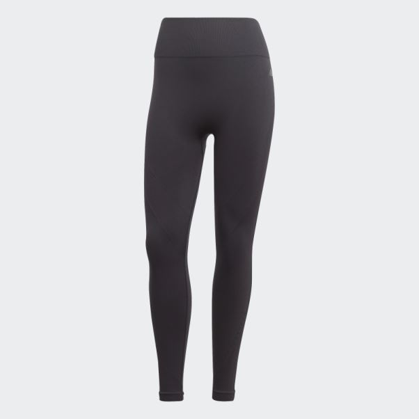 Legging Yoga Sans Coutures 7/8 Noir Adidas