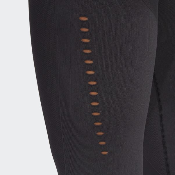 Legging Yoga Sans Coutures 7/8 Noir Adidas