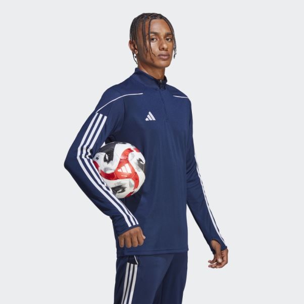 Maillot D'entrainement Tiro 23 League Bleu Marine Adidas