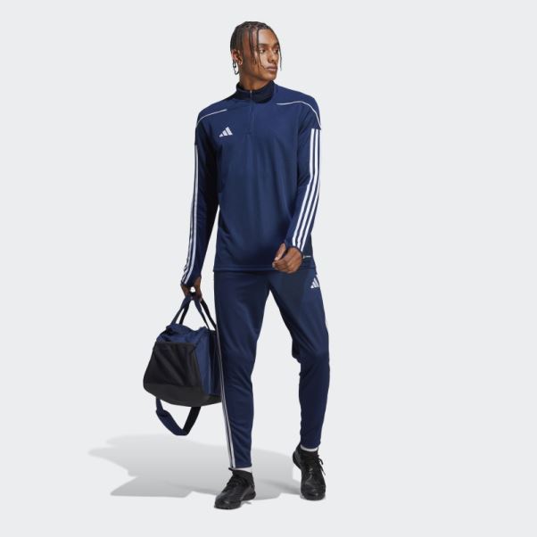 Maillot D'entrainement Tiro 23 League Bleu Marine Adidas