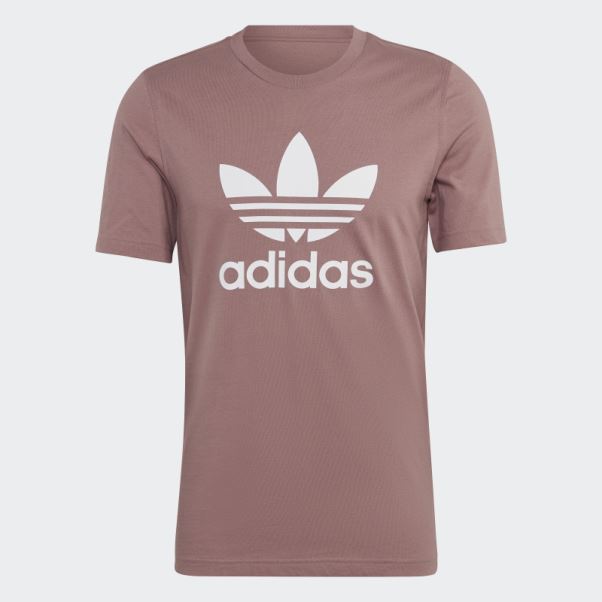 T-shirt Trèfle Adidas Adicolor Classics Violet