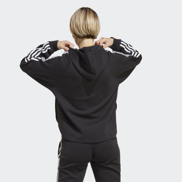 Sweat à Capuche De Maternité Sur La Tête Adidas Noir