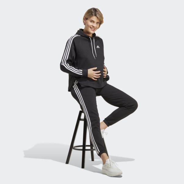 Sweat à Capuche De Maternité Sur La Tête Adidas Noir