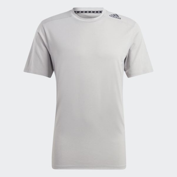 Conçu Pour L'entraînement Tee Mgh Solide Gris Adidas Fashion