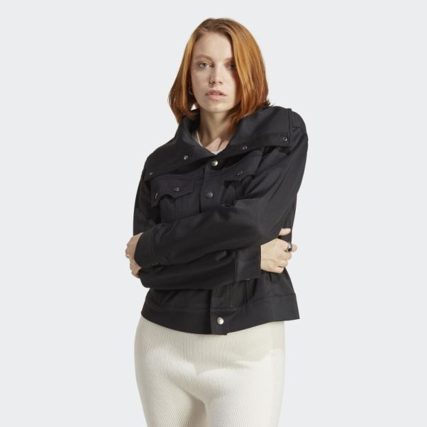 Veste De Survêtement Bleu Version Club Noir Adidas