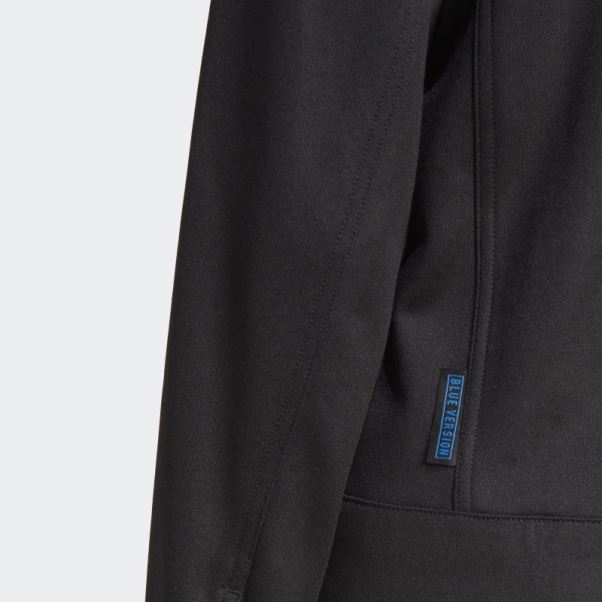 Veste De Survêtement Bleu Version Club Noir Adidas