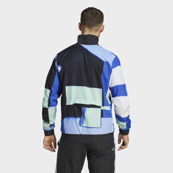 Veste Cycliste Graphique The Trackstand Adidas Noir