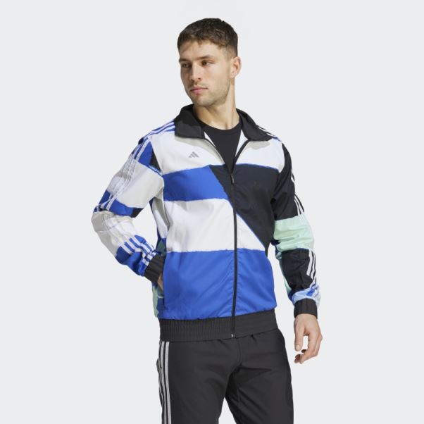 Veste Cycliste Graphique The Trackstand Adidas Noir