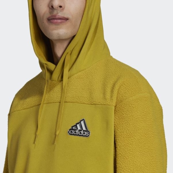Sweat à Capuche Adidas Olive Essentials
