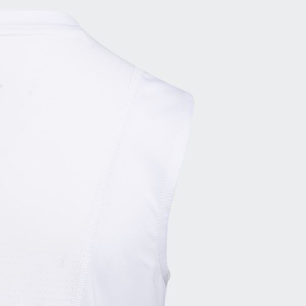 Top Sans Manches Techfit Blanc Adidas