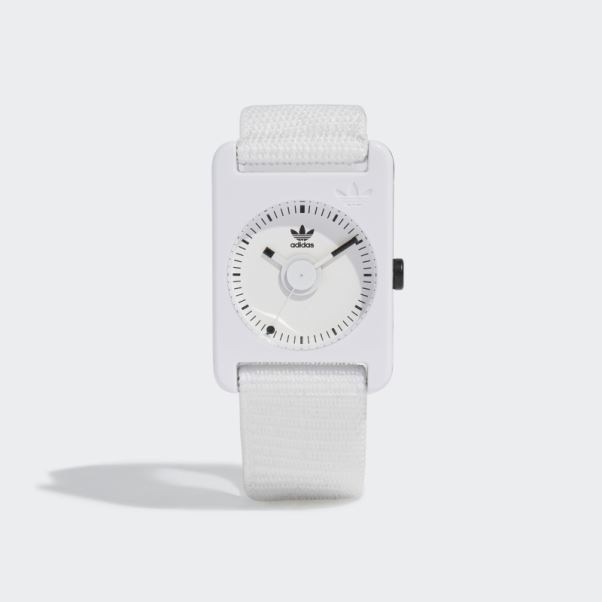 Montre Adidas Rétro Pop Deux Blanc