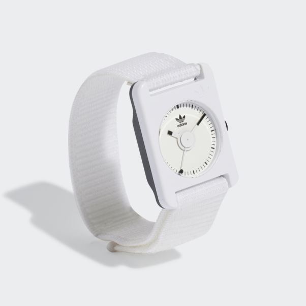Montre Adidas Rétro Pop Deux Blanc