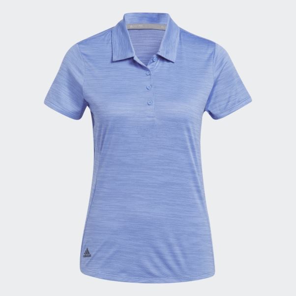 Polo Adidas Bleu Marine à Manches Courtes