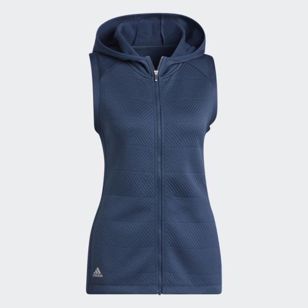 Gilet Zippé Adidas Cold.rdy Bleu Marine
