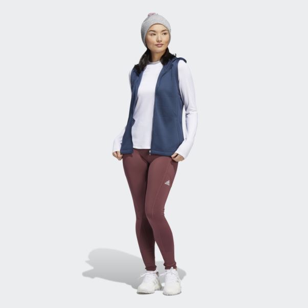 Gilet Zippé Adidas Cold.rdy Bleu Marine