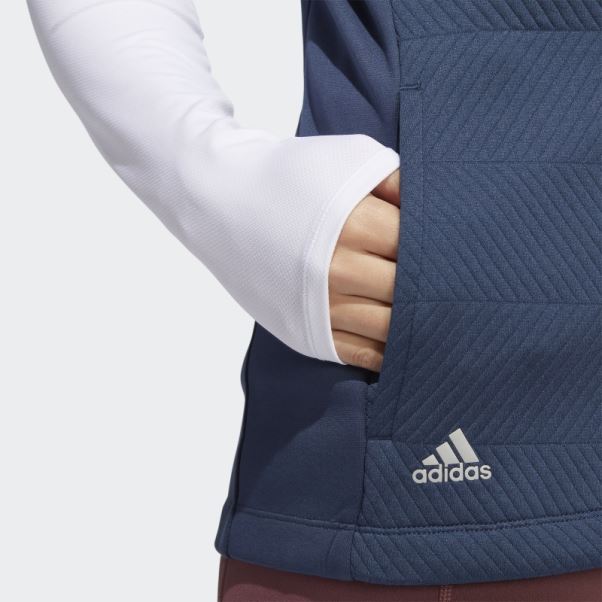 Gilet Zippé Adidas Cold.rdy Bleu Marine