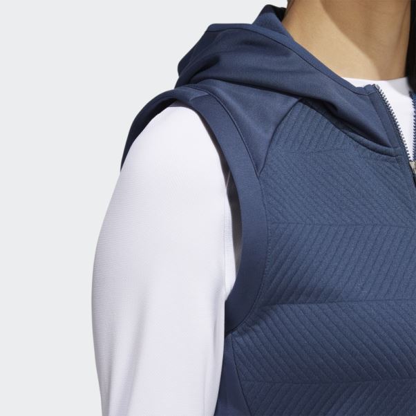 Gilet Zippé Adidas Cold.rdy Bleu Marine
