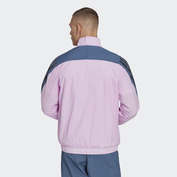 Future Icons - Haut De Survêtement Tissé à 3 Bandes Adidas Lilas