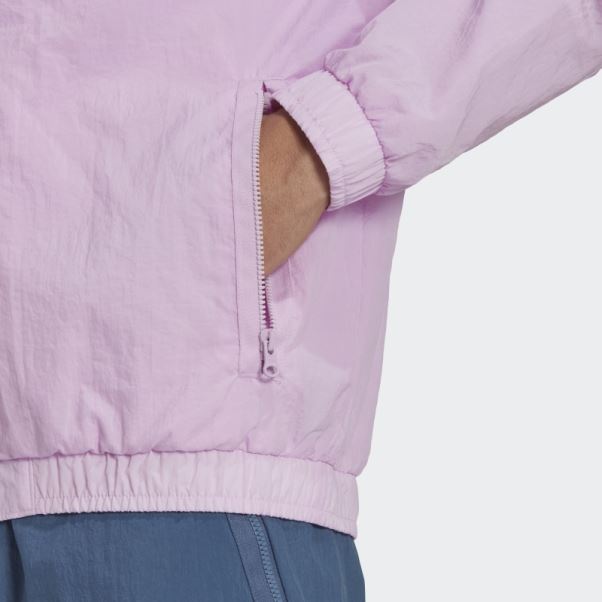Future Icons - Haut De Survêtement Tissé à 3 Bandes Adidas Lilas