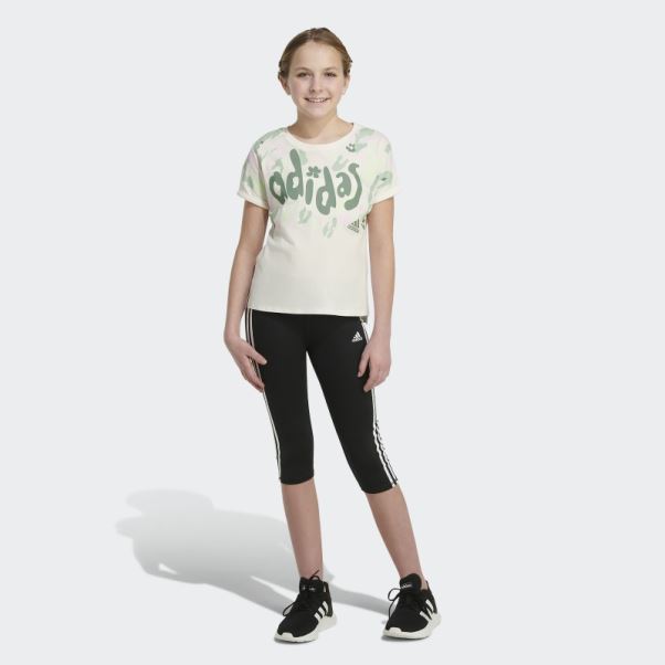 Adidas Dolman Taille 22tee Blanc