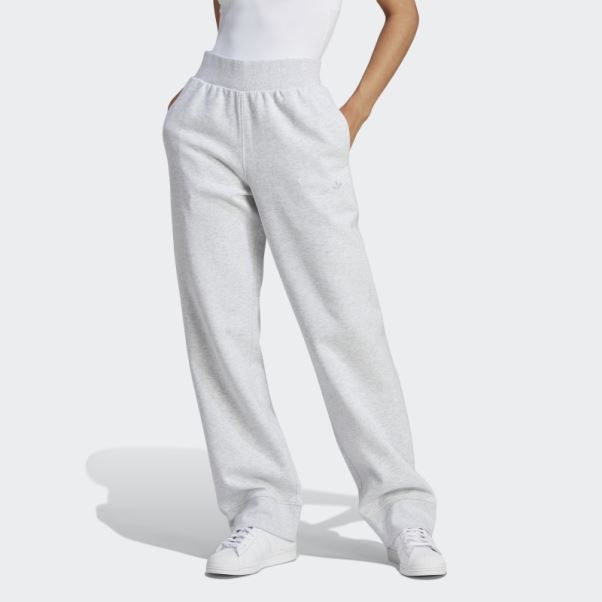 Pantalon Adidas Premium Essentials Gris Clair Chiné