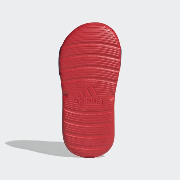 Adidas X Marvel Altaswim Super Hero Aventures Sandales Mode Rouge