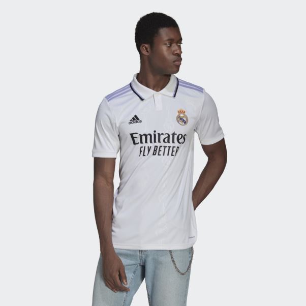 Maillot Domicile Real Madrid 22/23 Blanc Adidas