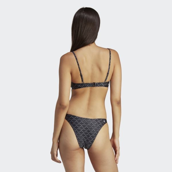 Haut De Maillot De Bain Adidas Originals Monogramme Noir
