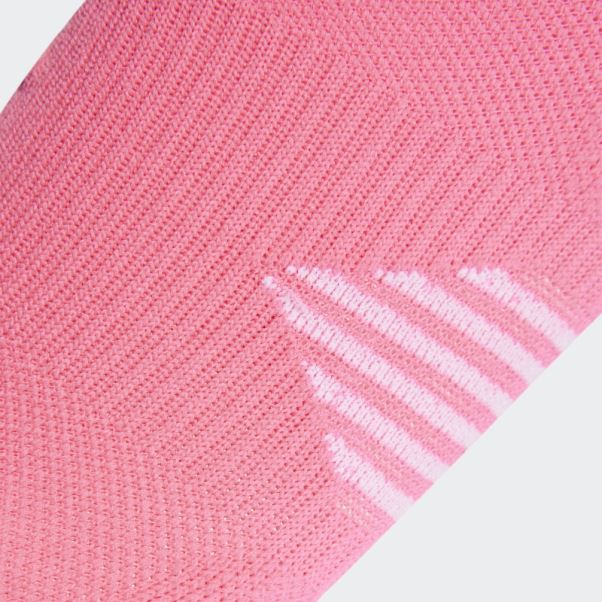 Adidas Running X Supernova Quarter Performance Chaussettes Rose Vif