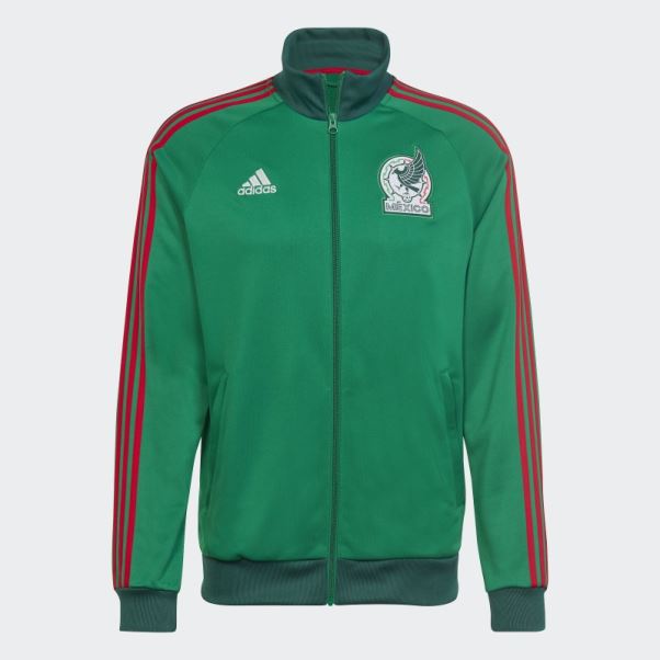 Haut De Survêtement Mexico 3-stripes Adidas Vert