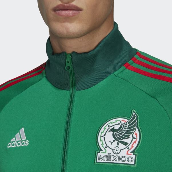 Haut De Survêtement Mexico 3-stripes Adidas Vert