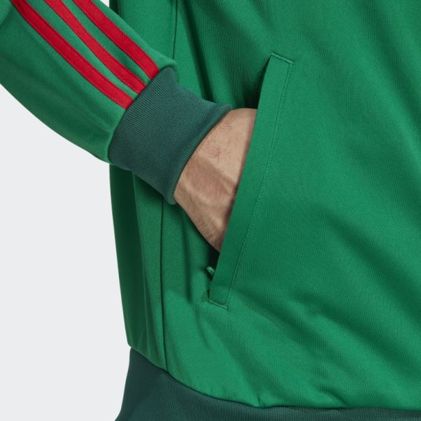 Haut De Survêtement Mexico 3-stripes Adidas Vert