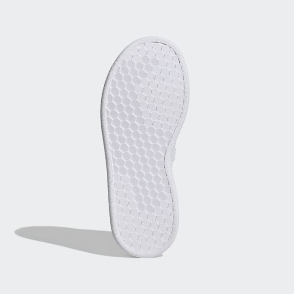 Chaussures à Scratch Adidas Avantage Court Lifestyle Rose Vif