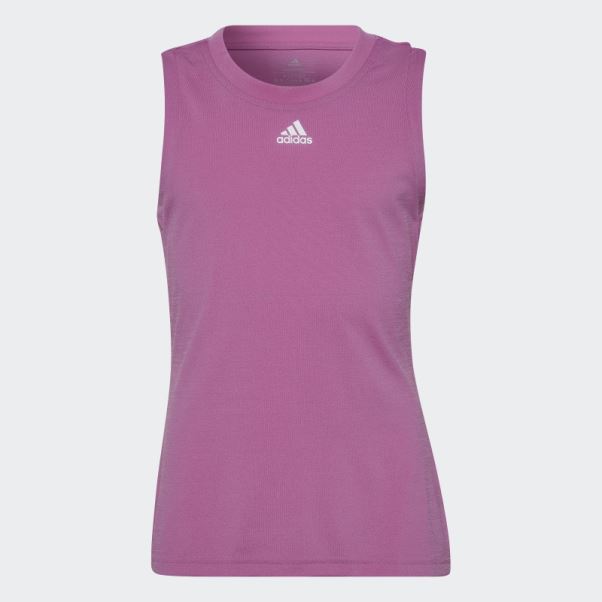 Adidas Lilas Tennis New York Y-débardeur