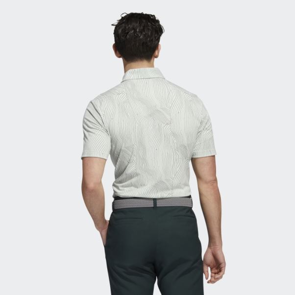 Polo Adidas Mel Course Map Vert
