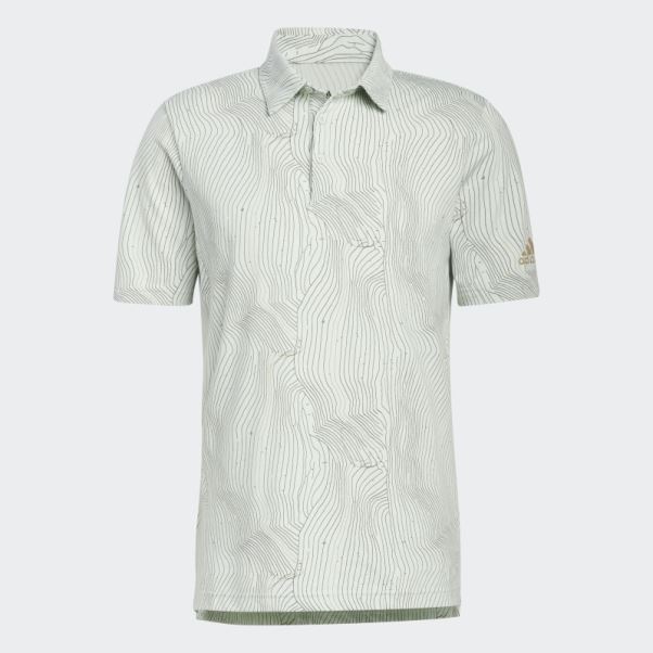 Polo Adidas Mel Course Map Vert