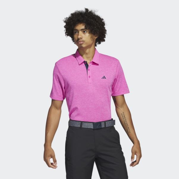 Polo Fuchsia Chiné Mel Drive Adidas