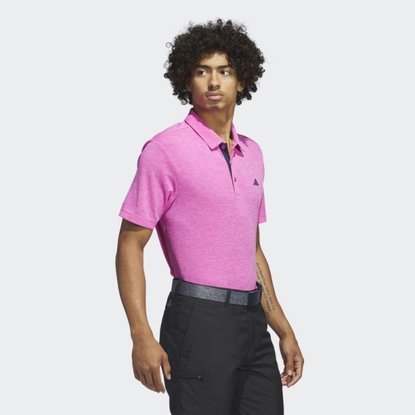 Polo Fuchsia Chiné Mel Drive Adidas