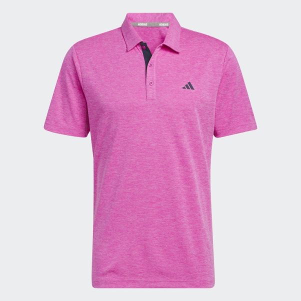 Polo Fuchsia Chiné Mel Drive Adidas