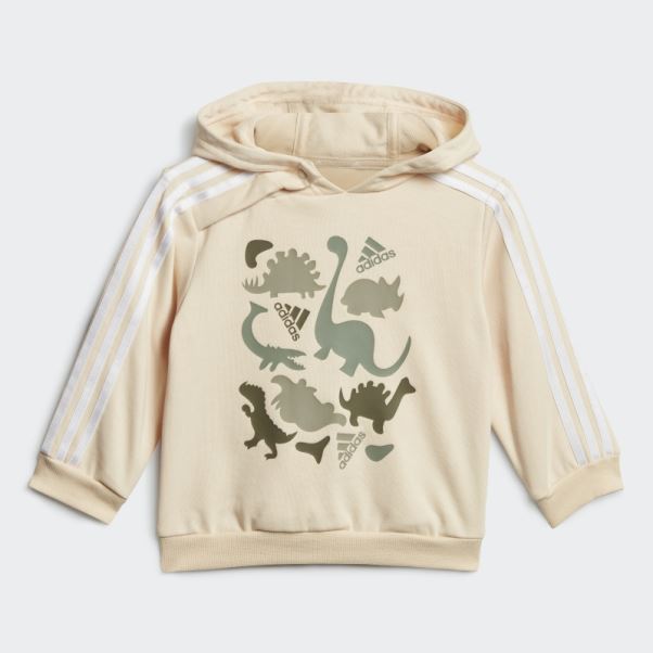 Ensemble De Jogging Adidas Sand Dino Camo Imprimé Allover French Terry