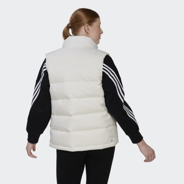 Doudoune Adidas Helionic Blanche