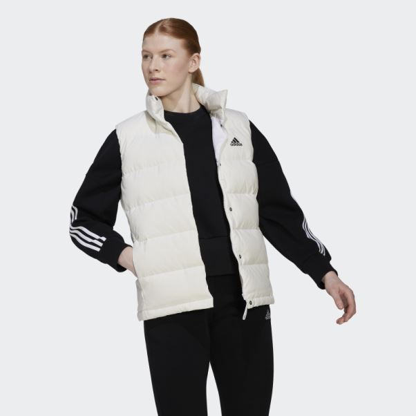 Doudoune Adidas Helionic Blanche