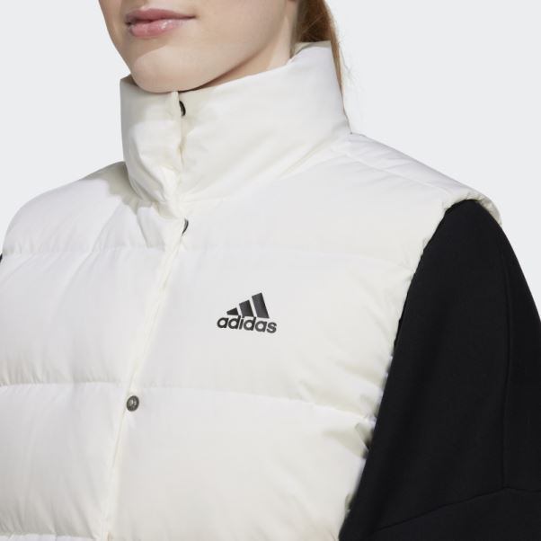 Doudoune Adidas Helionic Blanche