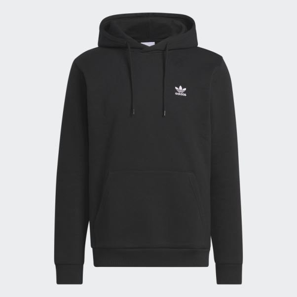 Sweat à Capuche Trefoil Essentials Noir Adidas
