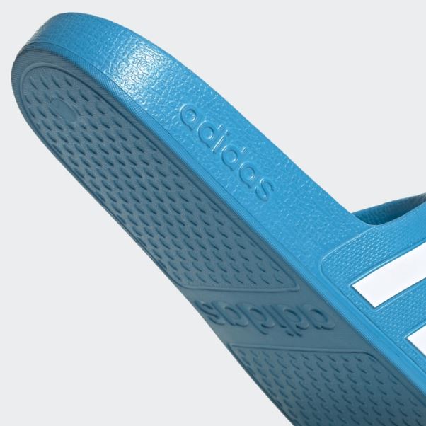 Adilette Aqua Slides Bleu Adidas
