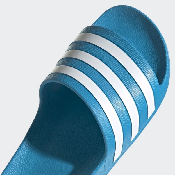 Adilette Aqua Slides Bleu Adidas