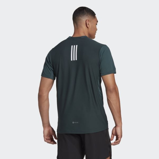 Adidas Designed 4 Training Heat.rdy Hiit T-shirt Vert