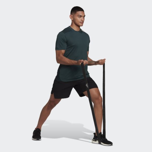 Adidas Designed 4 Training Heat.rdy Hiit T-shirt Vert