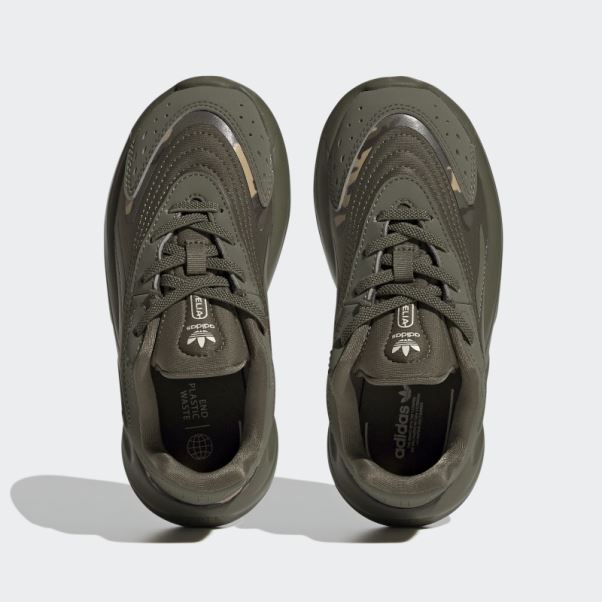Adidas Ozelia Chaussures Aluminium élégant
