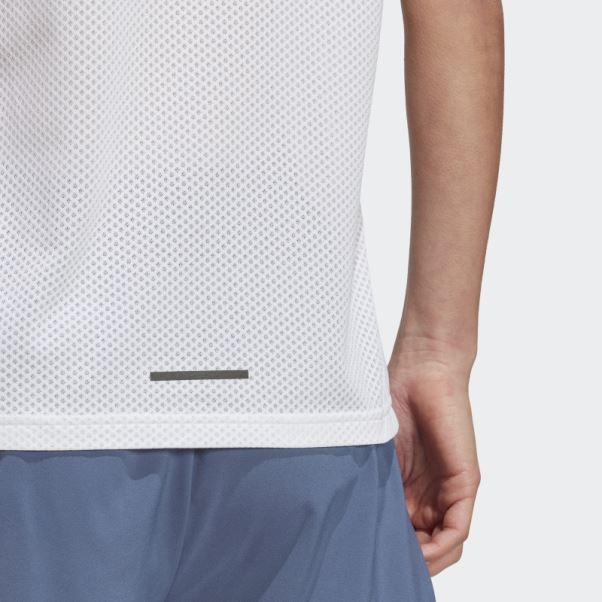 Tee Shirt Trail Running Terrex Agravic Blanc Adidas